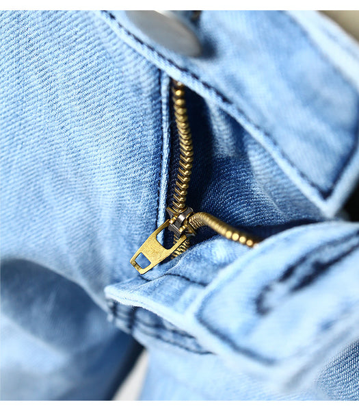 Ripped Boyfriends New Mid Waist True Denim Jean