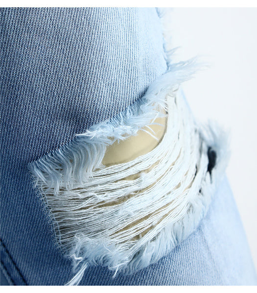Ripped Boyfriends New Mid Waist True Denim Jean