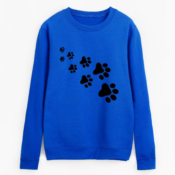 Kawaii Cat Paws Print Sweatshirts