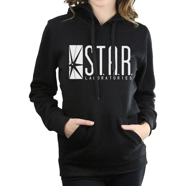 The Flash Star Lab Long Sleeve Hoodie