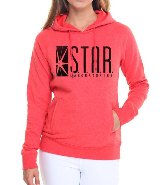 The Flash Star Lab Long Sleeve Hoodie