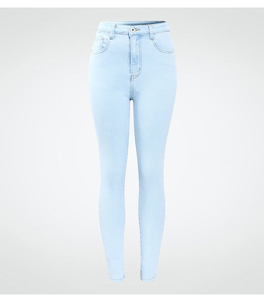 High Waist Stretchy Jeans Pencil Denim Pants